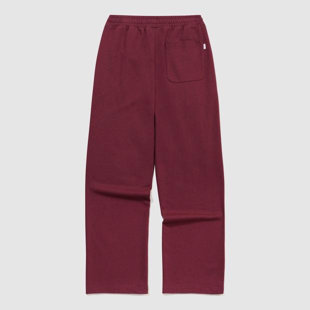 UMBRO Essential Wide Straight Pants Burgundy (Uq323Cfp95) (B Type)