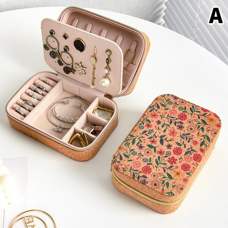 

Органайзер для украшений Дисплей Футляр для украшений Коробка Дорожная Портативная Шкатулка для украшений Органайзер для хранения Держатель для серег Подарок