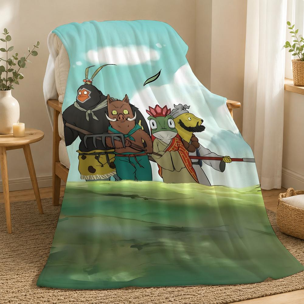 Nobody Movie Throw 240g flannel blanket, suitable for sofas, beds, offices, exquisite gift blankets 75X95CM