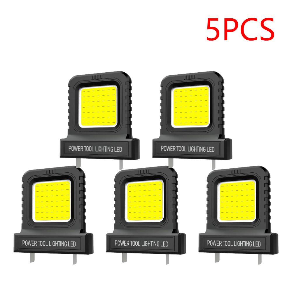 14W Mini Pocket Work Light Inspection Light Long-Lasting Strong Light for Garage Car Repair Camping Fishing 1-5PCS