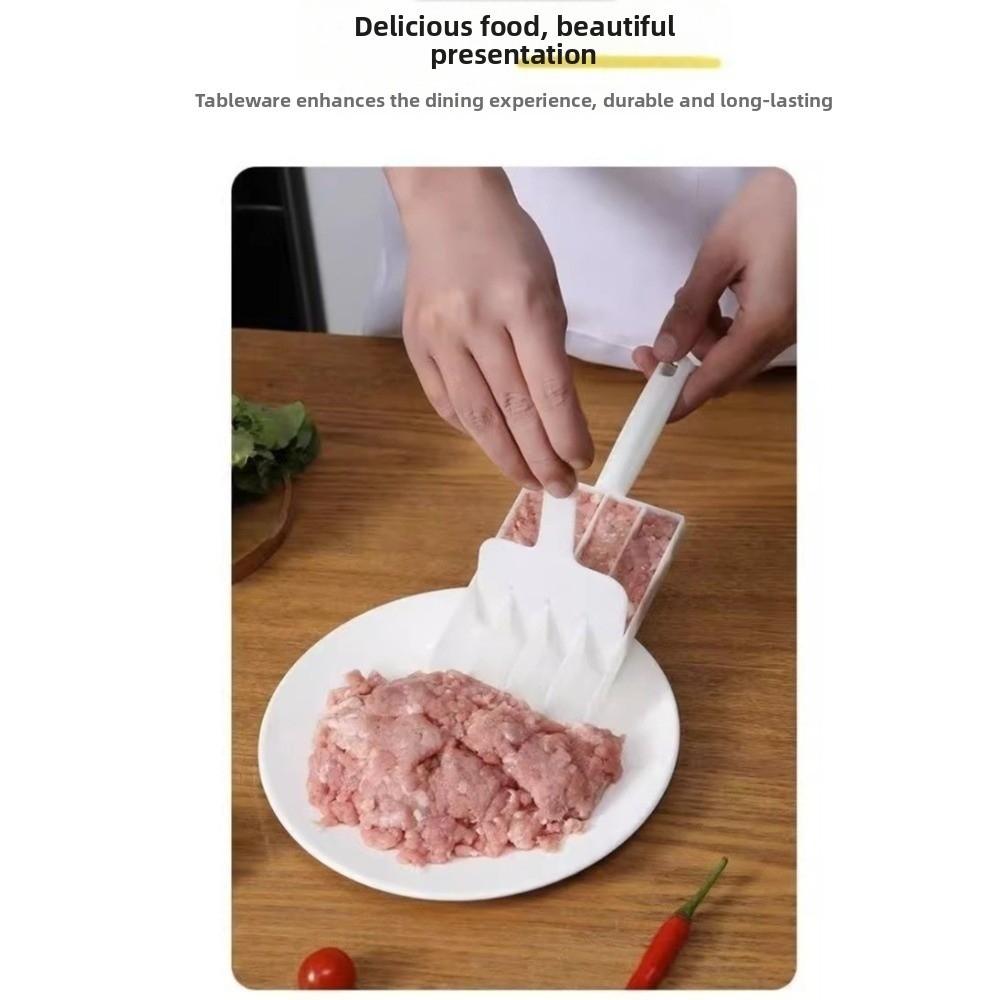 Squeeze Molding Meatball Molding Tool Spoon-Shaped Fish Ball Maker Meatball Maker Food Preparation