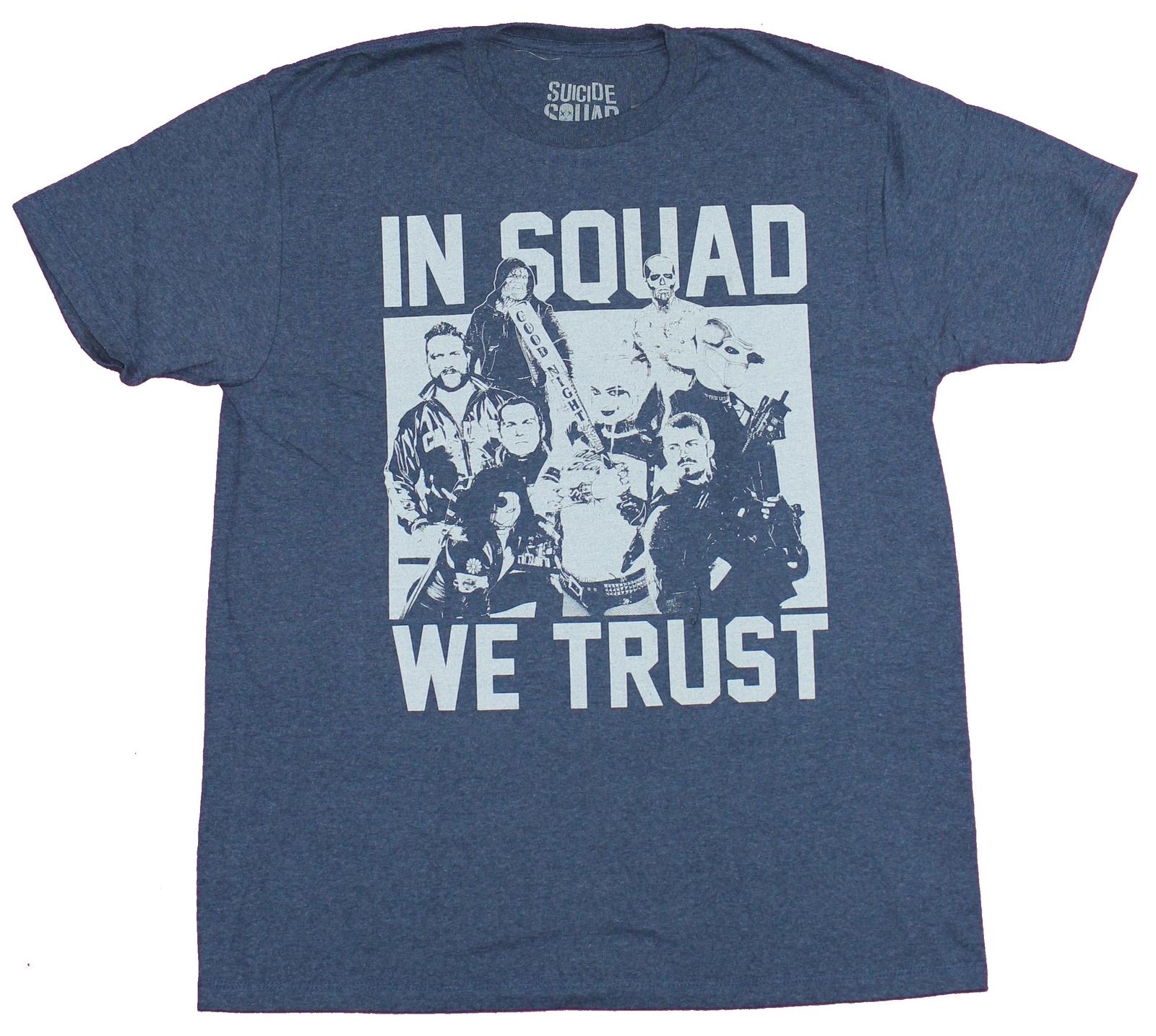 Suicide Squad Mens T-Shirt- In Squad We Trust M