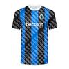 Hombres Mujeres Y2K Holgada Camiseta de Fútbol Transpirable Cómoda Camisa Deportiva Regalo para Fan Top de Manga Corta