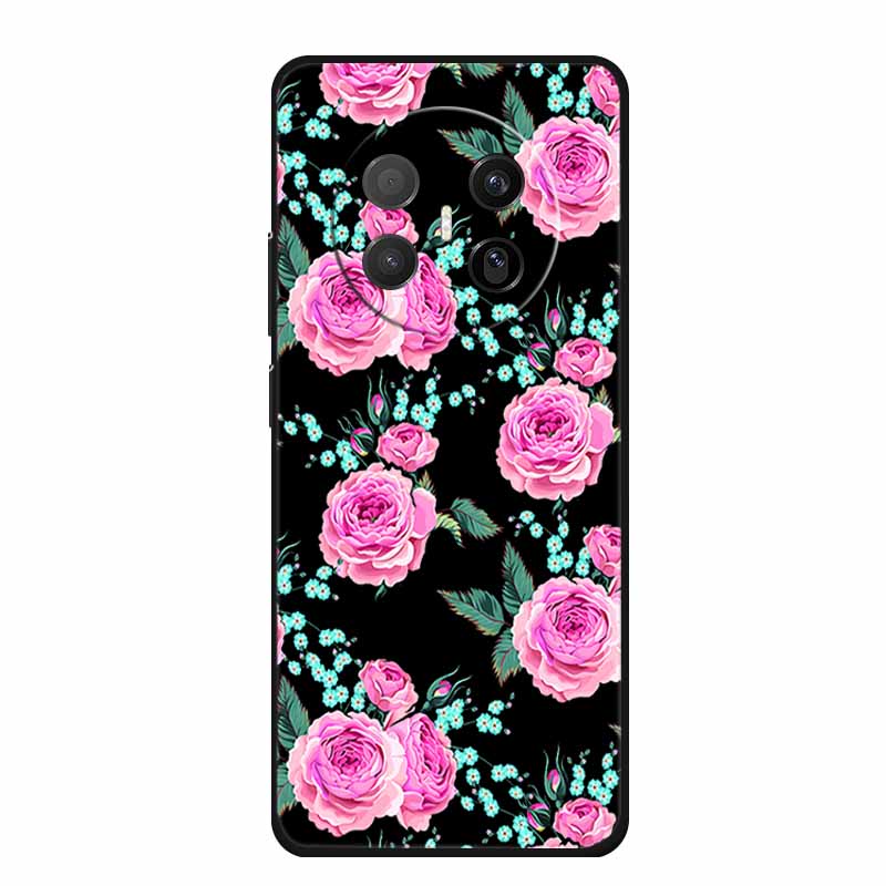 Black Silicone Case For Huawei Mate 70 Air 2025 Case Cartoon Cat Soft Back Cover For Huawei Mate 70 Air Phone Case Funda Coque