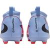Nike Phantom 6 High Academy GS MG Royal Tint Svart Barn Fotballsko Blå Lysende Crimson HQ2042-400