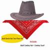 Western Cowboy Halloween Costume Set for Adults & Children - Perfect for Parent-Child Performances