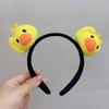 Cartoon Little Yellow Duck Hair Hoop Funny Animal Decor Kids Headband Girl Hair Clip Children Gift