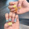 Colorful Summer 3D Duckbill Shape Resin Nail Art