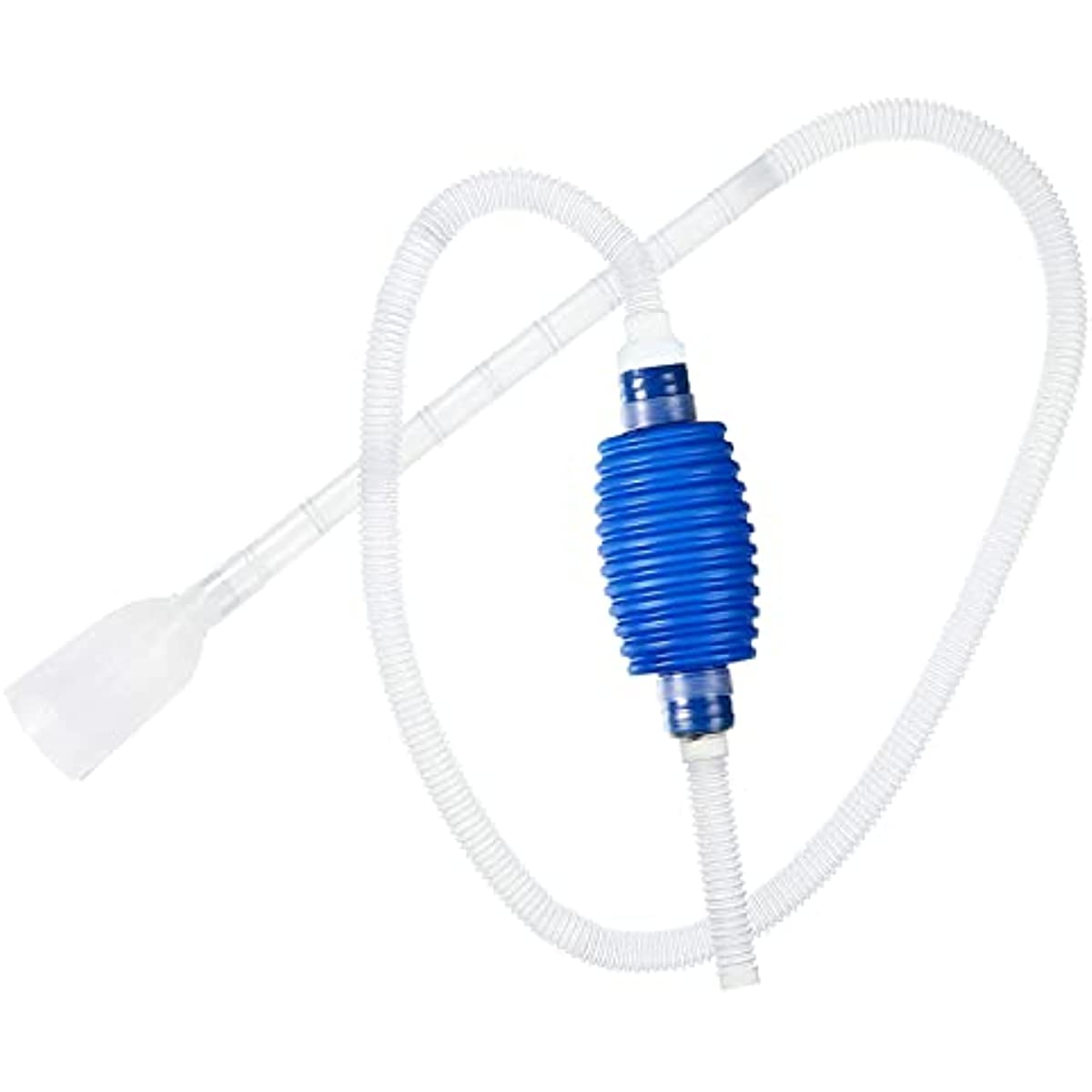 

Очиститель гравия для сифона аквариума с щеткой, ручной сифонный насос для аквариума — нет необходимости удалять рыбу или растения, идеально подходит для регулярной подмены воды