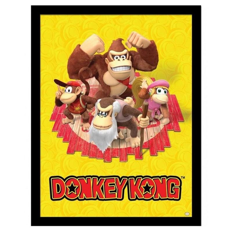 DONKEY KONG The Kongs Framed Print