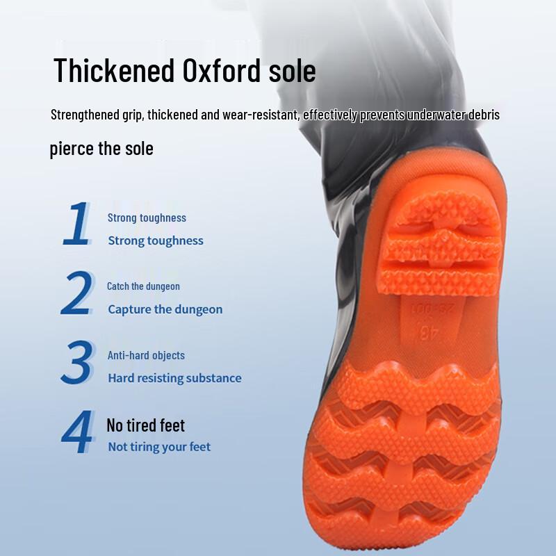 Integrierte wasserdichte Wathose für den ganzen Körper, 120 Denier