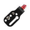 Professional 15mm Rod Clamp Aluminum Alloy Single Rod Mount Adapter Connector for Camera Support System Microphones