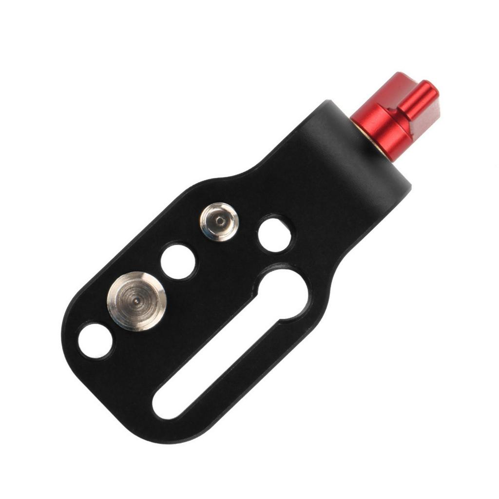 Professional 15mm Rod Clamp Aluminum Alloy Single Rod Mount Adapter Connector for Camera Support System Microphones