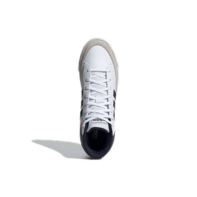 Adidas Neo Retrovulc Mid Durable Retro Basketball Shoes Men Sneakers Cloud-White H02462