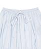Cotton Bell String Banding Skirt - Sky Blue