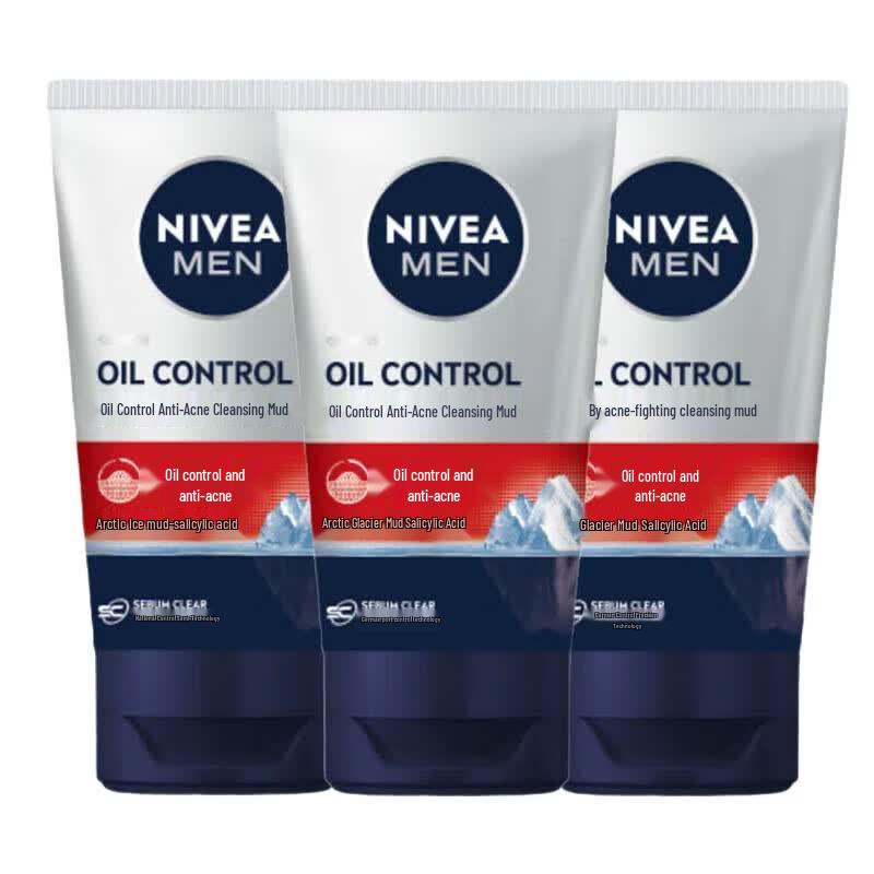 NIVEA Men s Oil Control Anti-Acne Cleansing Mud