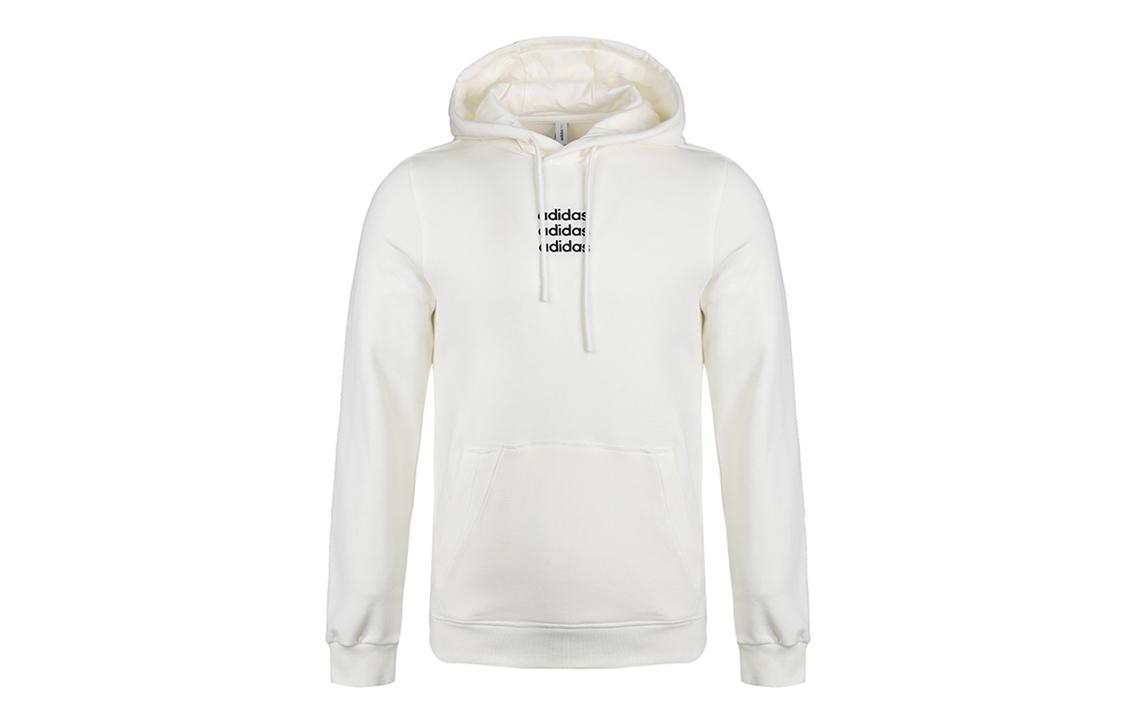 Adidas Neo Sweatshirts Men s Ivory Hooded Moderate Regular GV3527 XXL