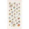 Bath Cloth Calendar Large Hand by Shinsuke 58 X 120 Made In Towel, Series, Towel, Yoshitake, Approx. Cm, Japan, Ivory, 63783-012