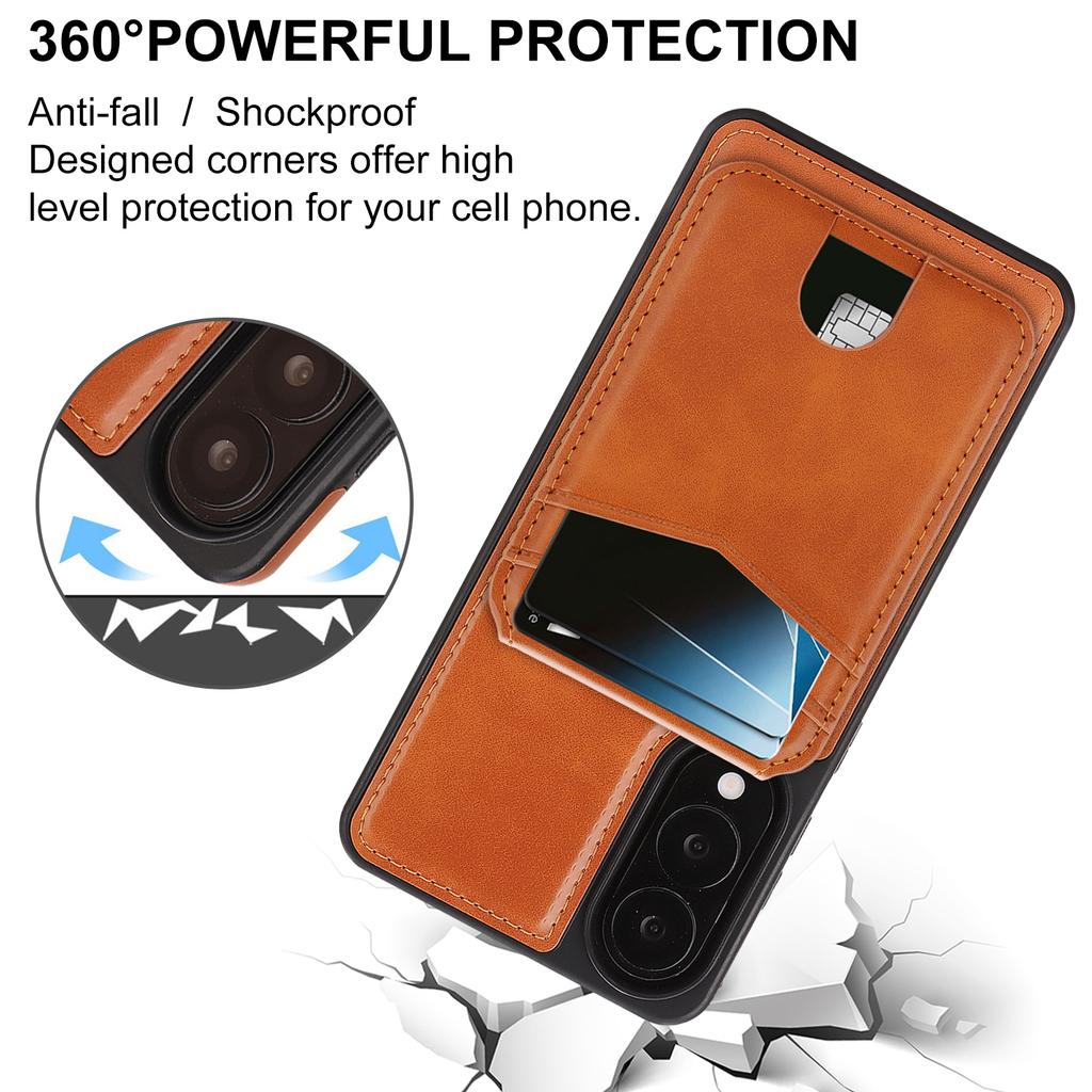 2 in 1 Detachable Business Magnetic Cards Solt Leather Case For Samsung S25 Ultra S24 Plus A16 A17 A26 Stand Shockproof Cover