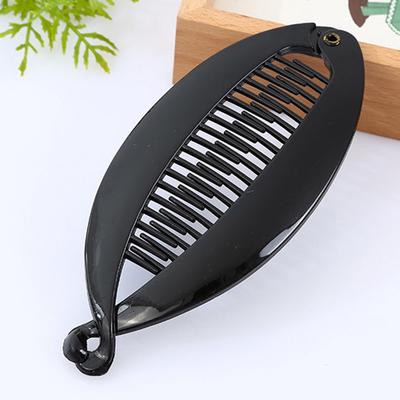 Banana Hairpin Women Clip Fishbone DIY Grip Barrette Headwear