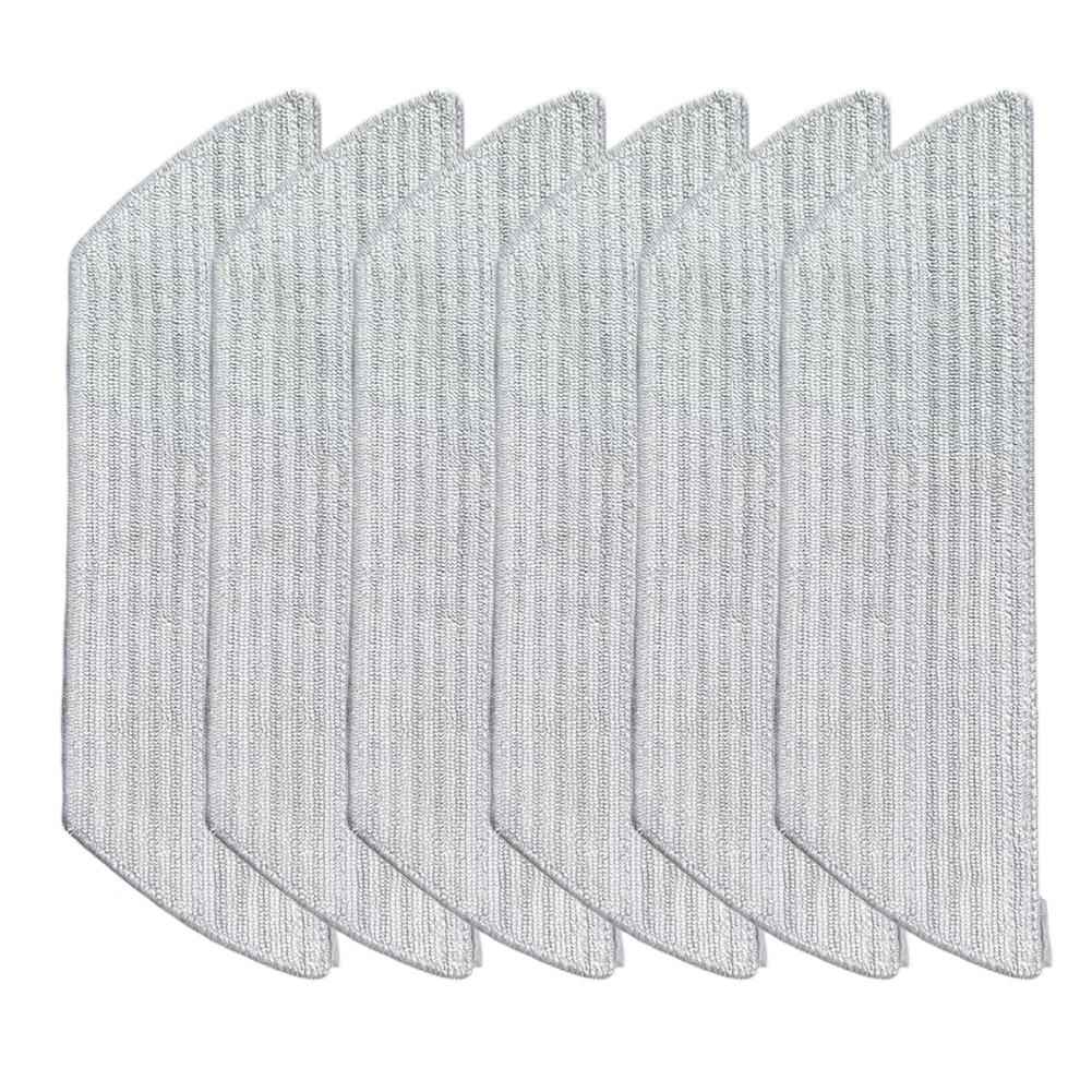 For Shark AV2800ZE RV2820YE Vacuum Parts Replacement Mop Cloths 6 Pieces Microfiber Pads for Clean and Hygienic Floors