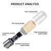 1pc Car Turn Signal Light LED CanBus No Error 144smd LED Brake Lamps 1156 PY21W BAU 15S BA 15S 1157 P21/BAY15D T20 7440/W21W
