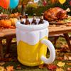 Copo de Cerveja Inflável Festa Refrescador de Bebidas + 1 Bomba de Ar Grande, Caixa Refrigeradora de Bebidas de Cerveja Balde de Gelo, Especialmente Adequado para Reuniões
