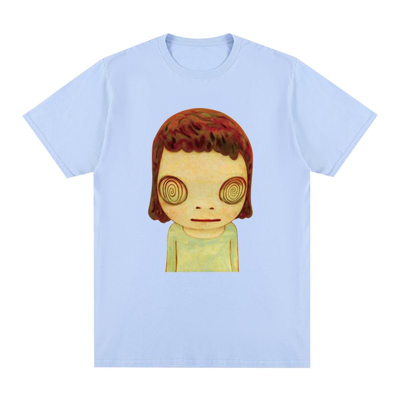 Yoshitomo Nara Ogen Vintage T-shirt Katoen Unisex T-shirt Nieuw TEE T-SHIRT Dames tops