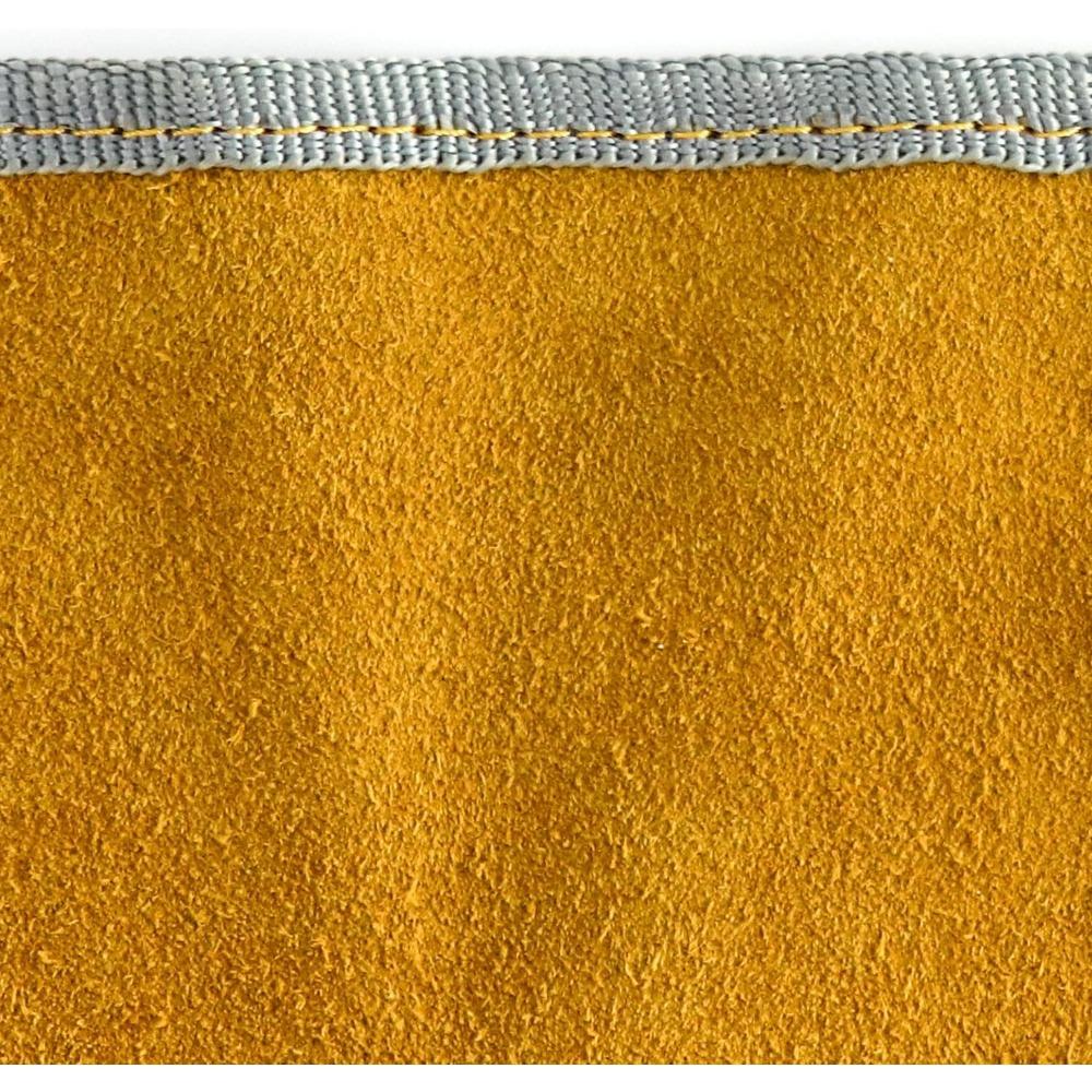 Leather Welding Work Apron - Flame Retardant and Splash Protective - Adjustable Shoulder Straps - Suitable for Welders and Blacksmiths
