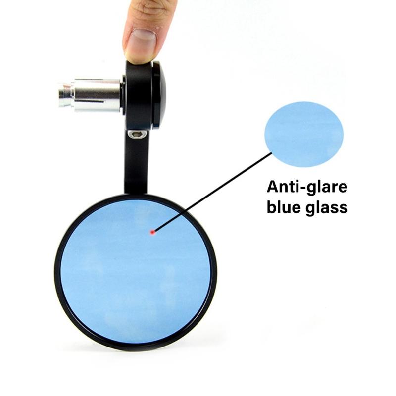 Universal 13-19mm Handlebar Rearview Mirrors Motorcycle Motocross Scooter Side Mirror Rear View Accessories