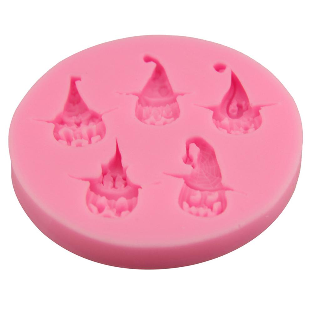 Halloween Pumpkin Cake Mould DIY Silica Gel Baking Tool for Fondant Cake