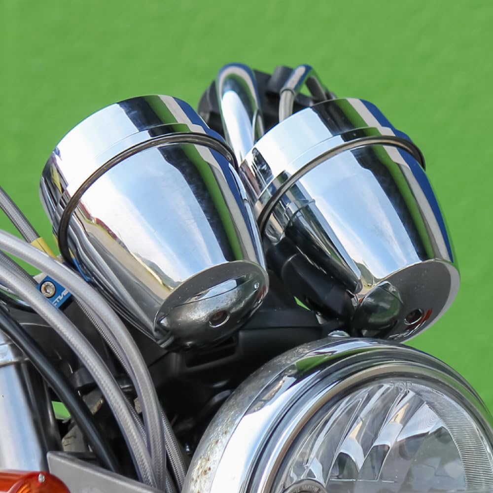 Kawasaki compatible Kawasaki Zephyr 1 chrome meter cover upper cover lower cover set MADMAX Mad Max custom meter case repair parts 400/Zephyr