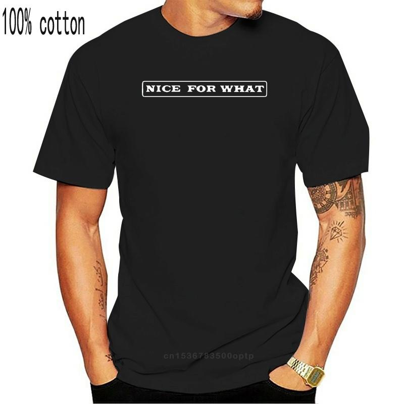 

Nice For What Drake T-Shirt Trendy Creative Graphic T-shirt Top 3XL чорний