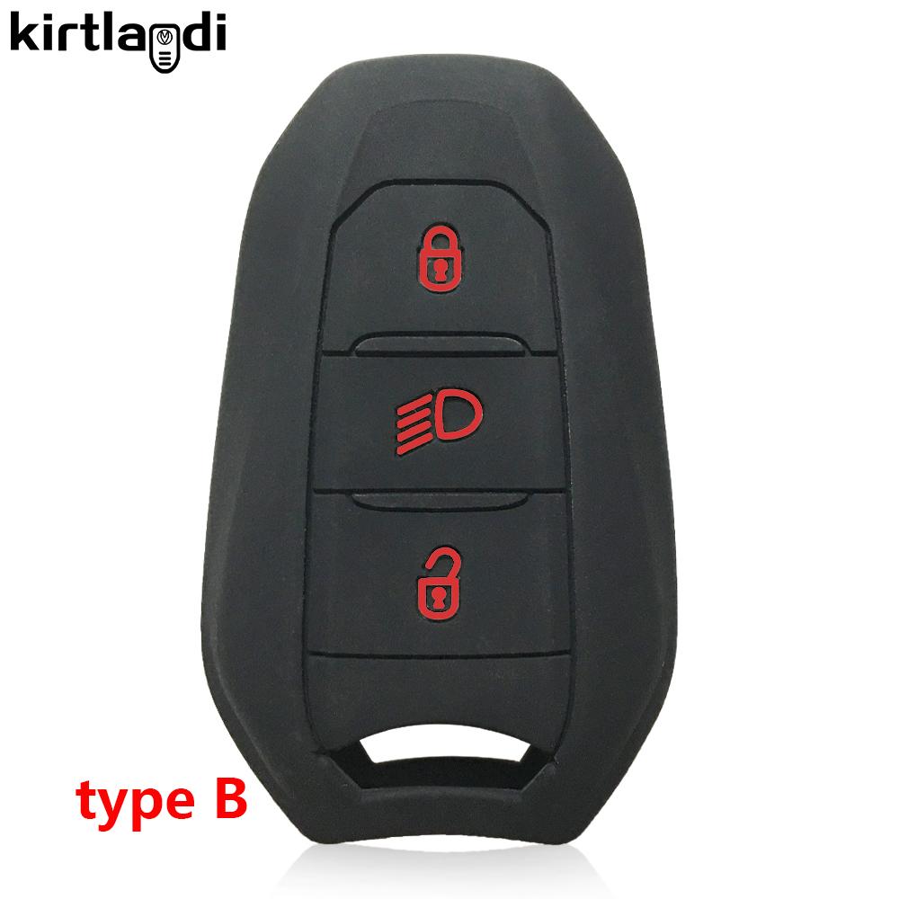 For Fiat Scudo for Opel Combo for Peugeot Rifter 2020 207 208 307 308 407 408 5008 308SW 2008 for Citroen C4 Key Cover Case Skin