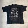 Vintage 90er Leonardo Da Vinci Renaissance Wissenschaft Kunst Italien T-Shirt Größe Medium Large
