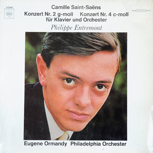 LP Record CAMILLE SAINT-SAËNS - PHILIPPE ENTR - Konzert Nr. 2 G-moll / Konzert Nr.  S72417 CBS 1966 Germany Classical Used