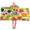 Watermelon Beach Towel Quick Dry Water Absorbing Pattern Sand Free Portable Washcloth Yoga Mat For Beach Travel Camping Women