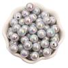 6/8/10mmABS Imitation Pearl AB Color Round Beads DIY Handmade Beaded Loose Bead Material Hair Accessories