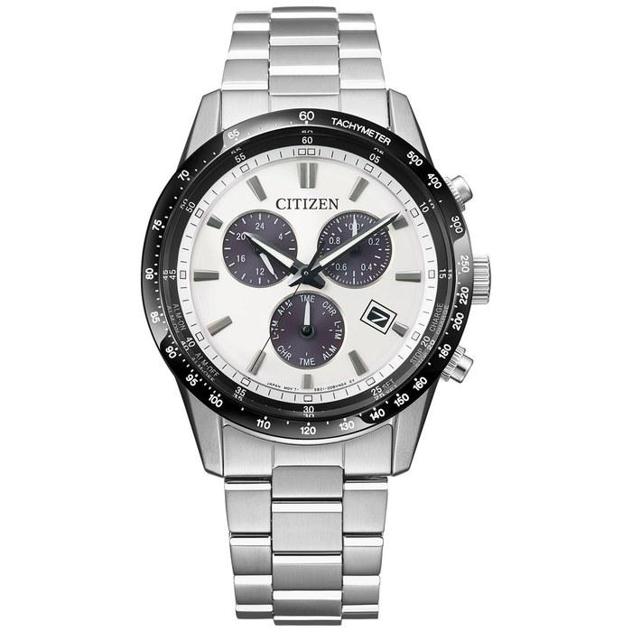 [CITIZEN] Citizen Collection BL5614-59A Men s Chronograph Watch (White)