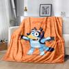 Bluey's Colorful Adventures Blanket Warmthful Decor Suitable for Picnics Seaside Couch All-Season Use Playful Design Gift for Travel Home Birthdays