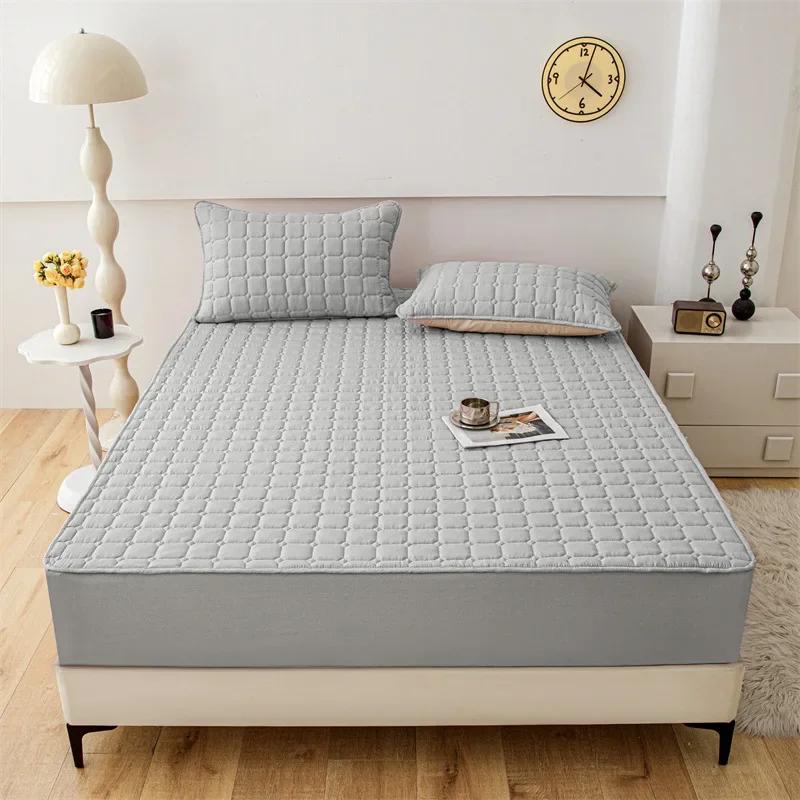 

Защитный чехол для матраса из хлопка класса А для мам и младенцев, мягкий и бактериостатический, безопасный для кожи 90x200cm 1pc