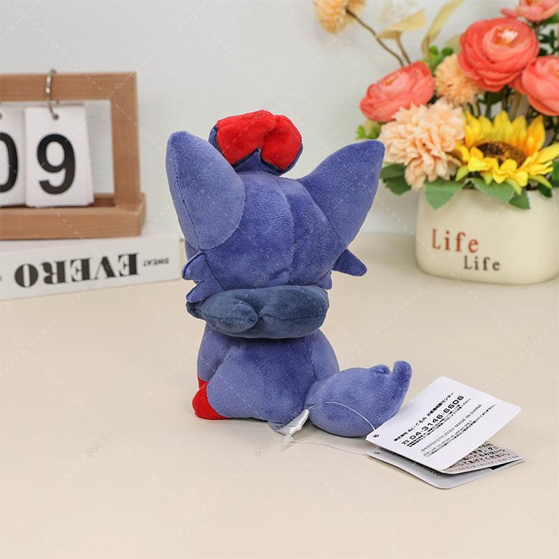 16Cm  Zorua Plush Toys Anime Zorua Soft Stuffed Animal Collection Peluche Decoration Dolls Children'S Birthday Gifts