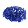 10 LB Sticlă pentru Foc 1/2 Inch Roci de Sticlă pentru Șemineu pentru Focă Albastru Cobalt
