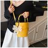 Mini Handbag With Flower Pendant Women's 2025 New Fashion Mobile Phone Bag High-end Small Exquisite Crossbody Bucket Bag