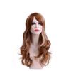 Synthetic Hair Long Body Wavy Wigs for Women Mix Color Brown with Highlights Blonde Color Natural Wig Daily Use Hair Replacement