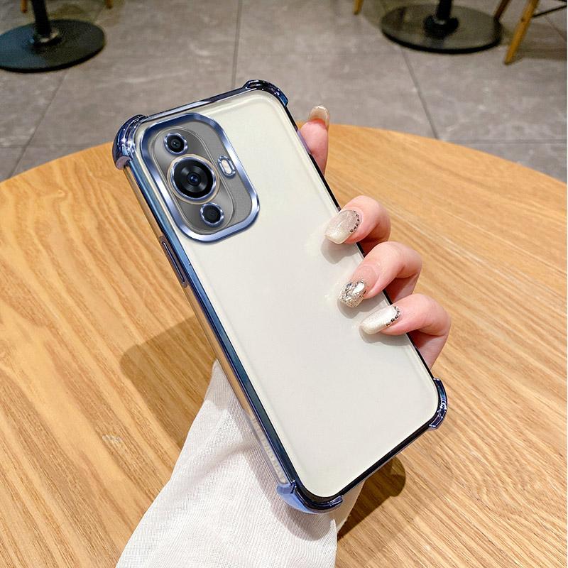 For Huawei nova 11 Case Huawei Nova 12S Phone Case Huawei nova 10 13 Pro 11 Ultra 12 Four Corners Thickening Plating back cover