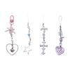 Dopamine Phone Chains Alloy Acrylic Material Perfect Gift for Youthful Adults