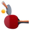 Tischtennisschläger-Set Langer schweißabsorbierender Griff Tischtennisschläger mit 3 Bällen für Anfänger