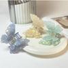 Butterfly Hair Claw for Women Acrylic Handmade Back-of-Head Shark Clip Hair Accessories
