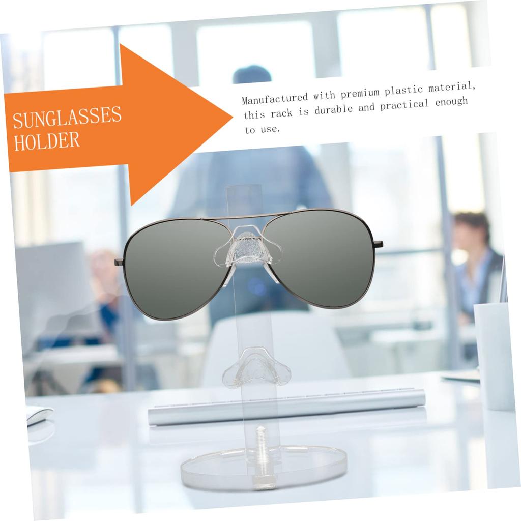 Ochelari Transparenți Afișaj Ochelari de Vedere Ochelari de Soare Plastic Depozitare Poate Conține 2 Suport, Raft, Suport, Organizator, Perechi,